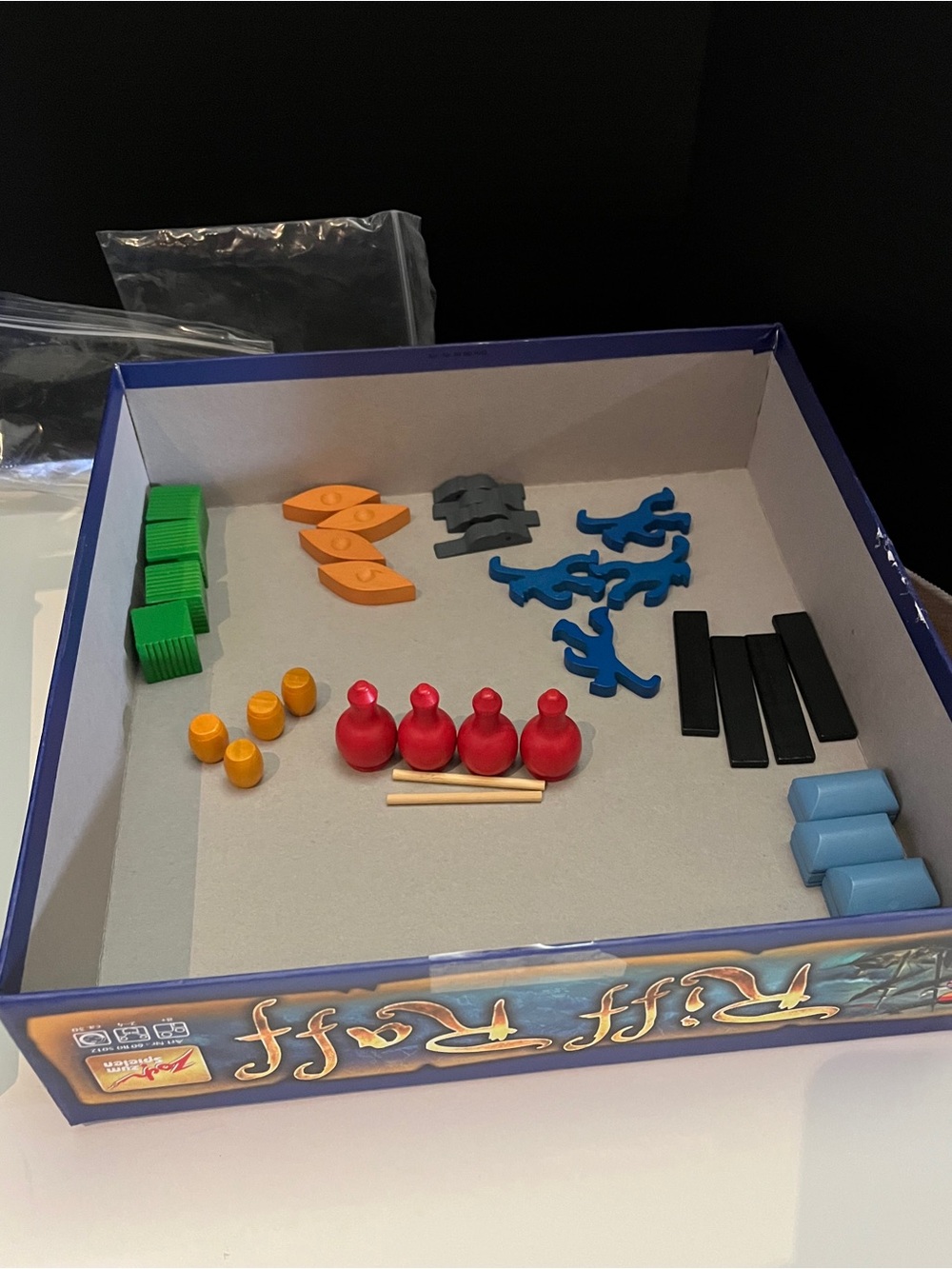 Riff Raff Board Game - Complete Zoch zum Spielen Multilingual Instructions - Picture 6 of 11